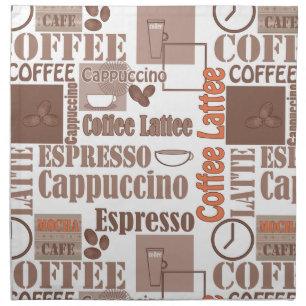 Favorite coffee cloth napkin