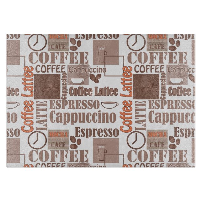 Favorite coffee cutting board (Front)