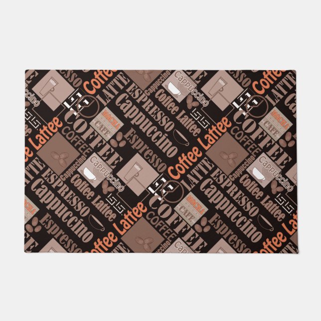 Favorite coffee doormat (Front)