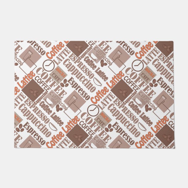 Favorite coffee doormat (Front)