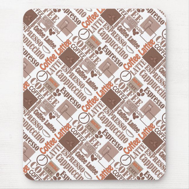 Favorite coffee  mouse pad (Front)