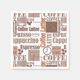 Favorite coffee paper napkins