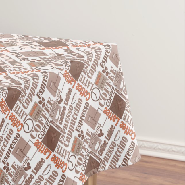 Favorite coffee tablecloth (In Situ)