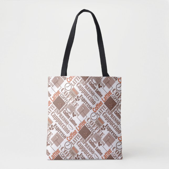 Favorite coffee  tote bag (Front)