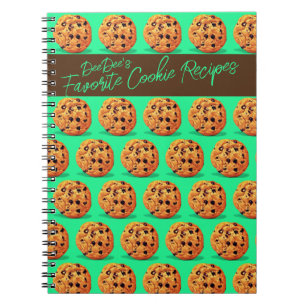 Favorite Cookie Recipes Personalized Notebook