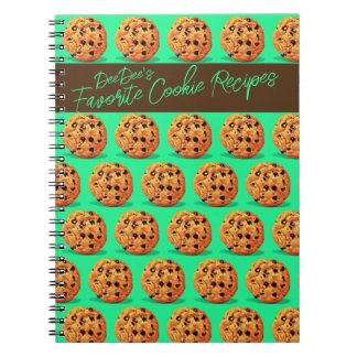 Favorite Cookie Recipes Personalized Notebook