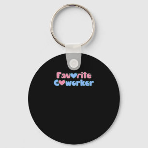 Favorite Coworker Classic Keychain