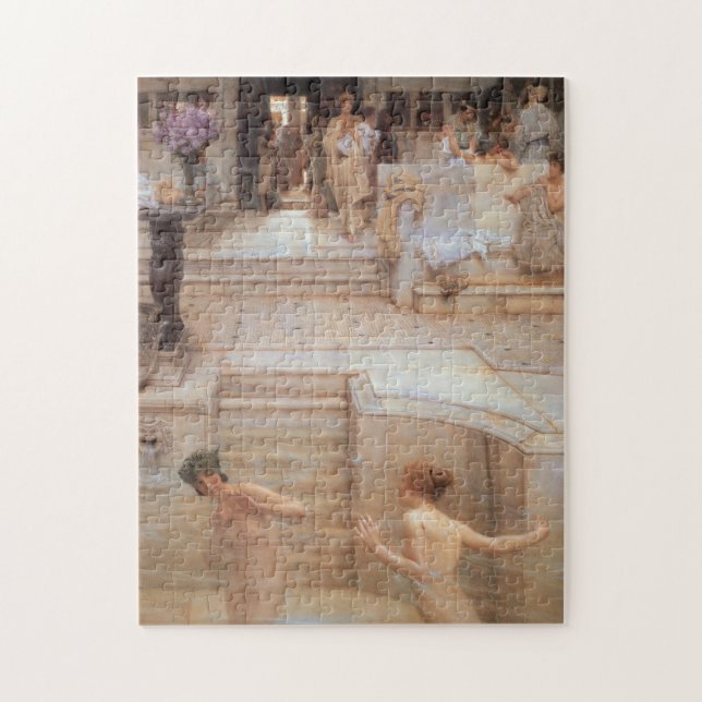 Favorite Custom by Lawrence Alma-Tadema Jigsaw Puzzle (Vertical)