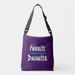 Favorite Daughter Cute Fun Novelty Crossbody Bag