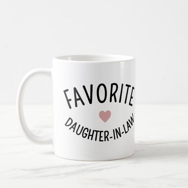 Favorite Daughter-in-Law Family Reunion Funny Coffee Mug (Left)