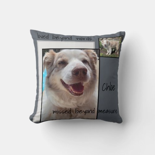 Favorite Dog Throw Pillow