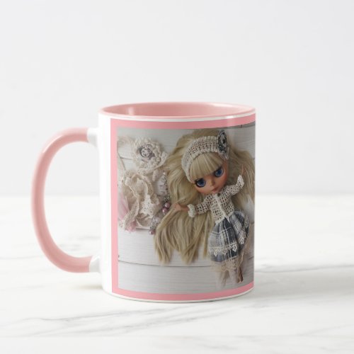 Favorite dolls dolls Barbie Blythe Barbie doll Mug