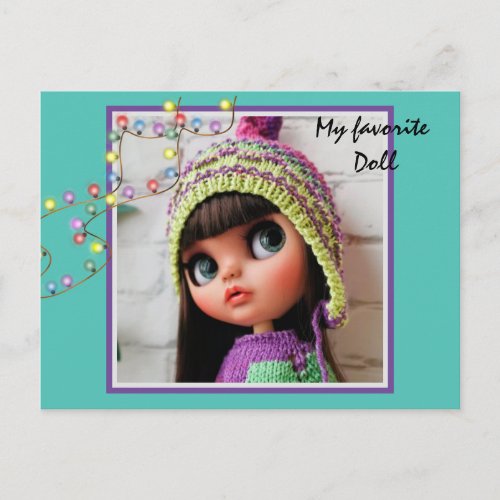 Favorite dolls dolls Blythe doll Postcard