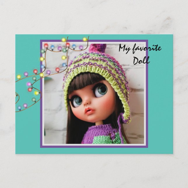 Favorite dolls, dolls Blythe doll Postcard (Front)