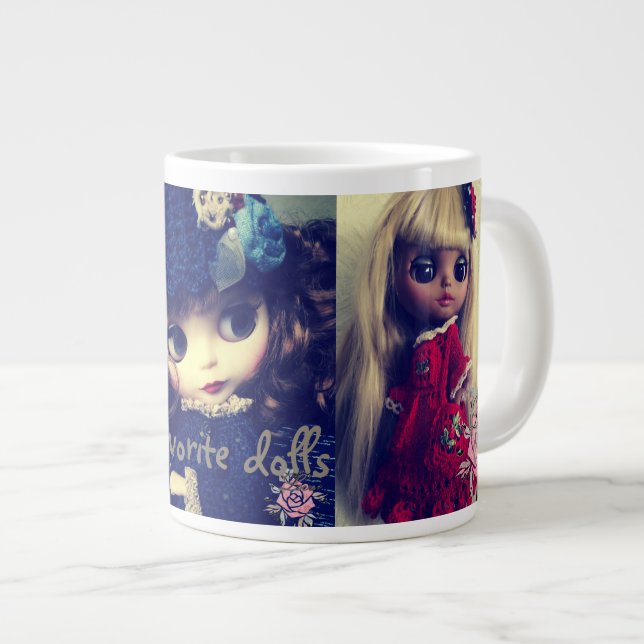 Favorite dolls giant coffee mug (Front Right)