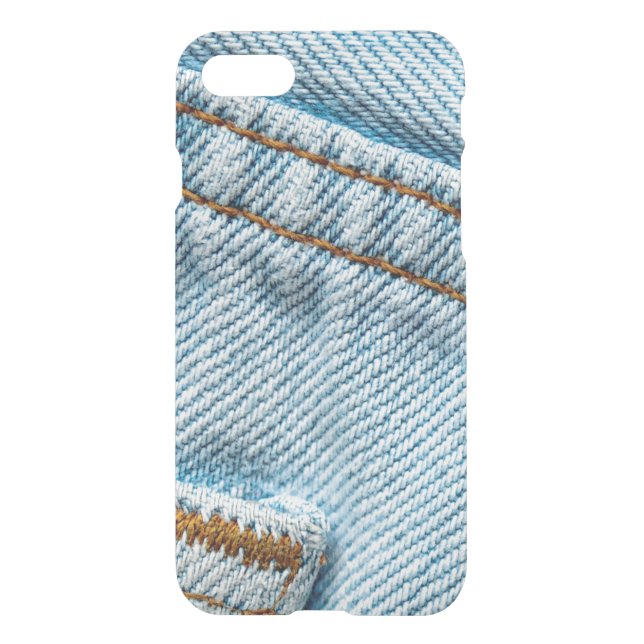 Favorite Faded Comfortable Blue Jeans Uncommon iPhone Case (Back)