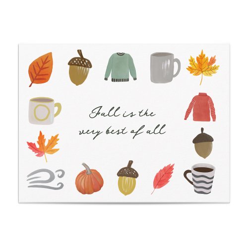 Favorite Fall Things Card