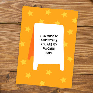 Favorite Fathers Day Card
