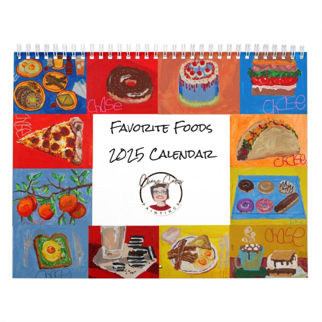 Favorite Foods Calendar (Cover)
