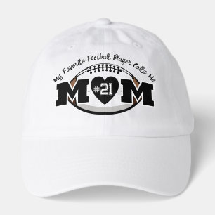 Favorite Football Player Calls Me Mom Game Day Hat