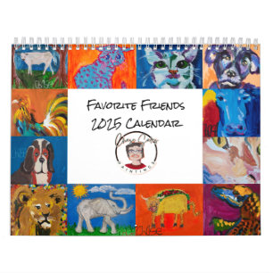 Favorite Friends 2025 Calendar