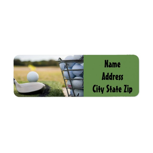 **FAVORITE GOLFER'S**  ADDRESS LABELS (Front)