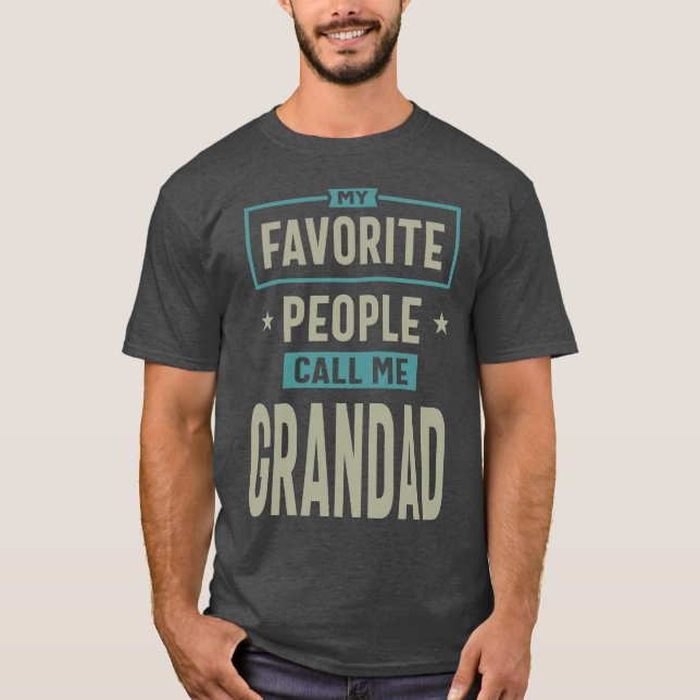 Favorite Grandad T-Shirt (Front)