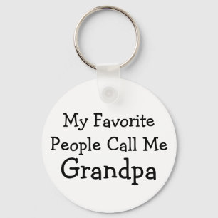 Favorite Grandpa Keychain