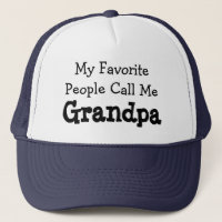 Favorite Grandpa Trucker Hat