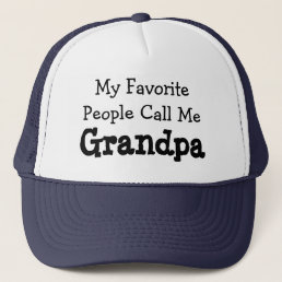 Favorite Grandpa Trucker Hat
