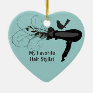 Favorite Hair Stylist Ceramic Ornament