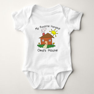 Favorite Hangout Oma's House Baby Bodysuit
