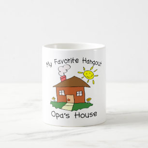 Favorite Hangout Opa's House Coffee Mug