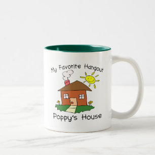 Favorite Hangout Poppy's House Two-Tone Coffee Mug