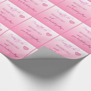 "Favorite Hello" Valentine Wrapping Paper