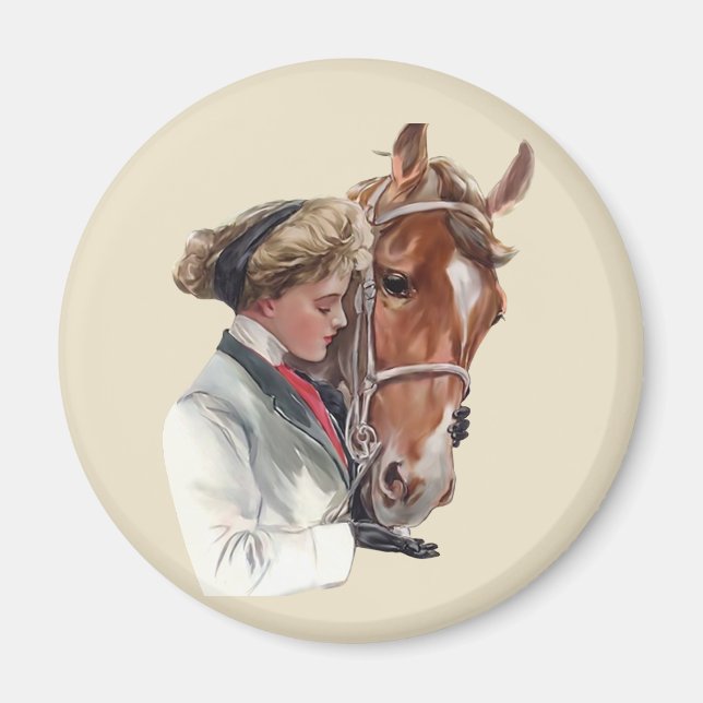 Favorite Horse Magnet (Front)