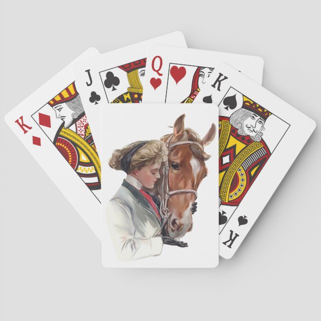 Favorite Horse Poker Cards (Back)