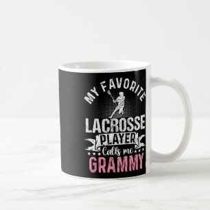 Favorite Lacrosse Player Calls Me Grammy Funny Coffee Mug