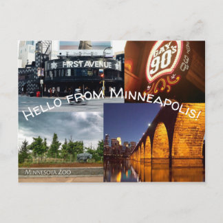 Favorite Landmarks Postcard