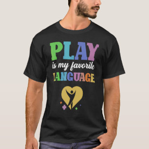 Favorite Language Physical Therapy Therapist Grap T-Shirt