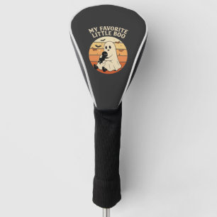 Favorite Little Boo Halloween Ghost Baby Retro Sun Golf Head Cover