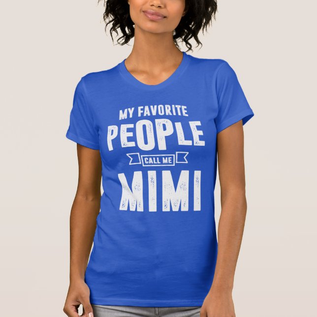 Favorite Mimi Gift T-Shirt (Front)