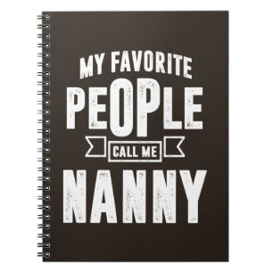 Favorite Nanny Notebook
