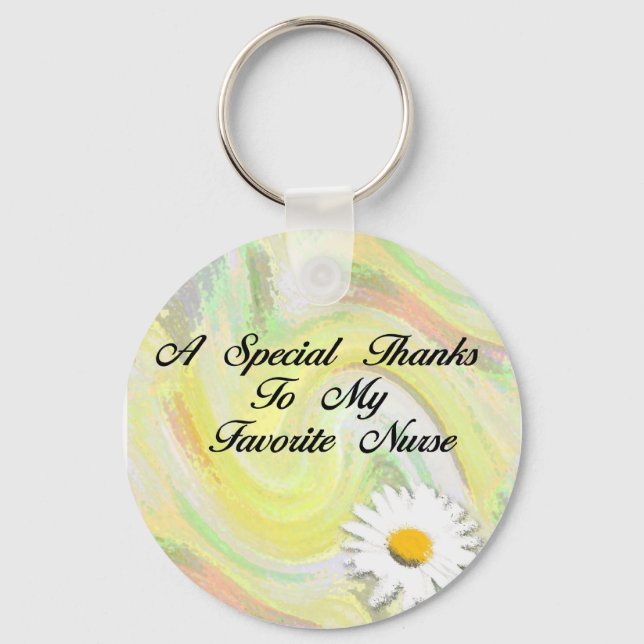 Favorite Nurse Keychain (Front)
