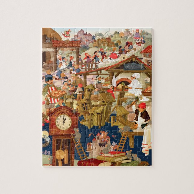 Favorite Nursery Rhymes Jigsaw Puzzle (Vertical)