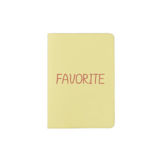 Favorite Passport Holder