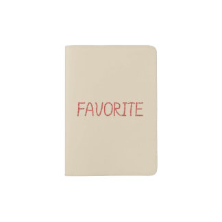 Favorite Passport Holder