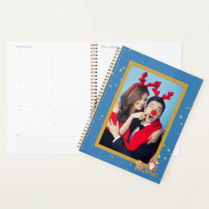 Favorite Photo Santa Claus Sleigh Reindeer Planner