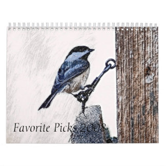 Favorite Picks 2008 Calendar