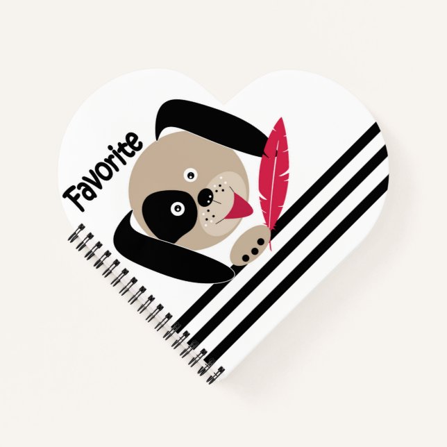 Favorite puppy notebook (Front)